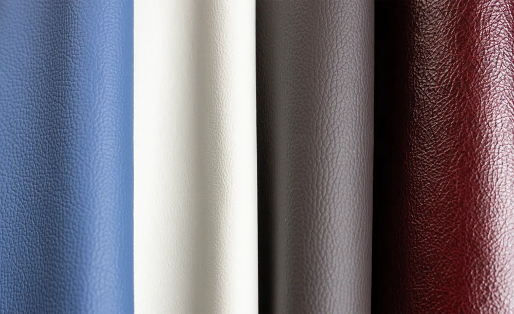 Perforated leather detail