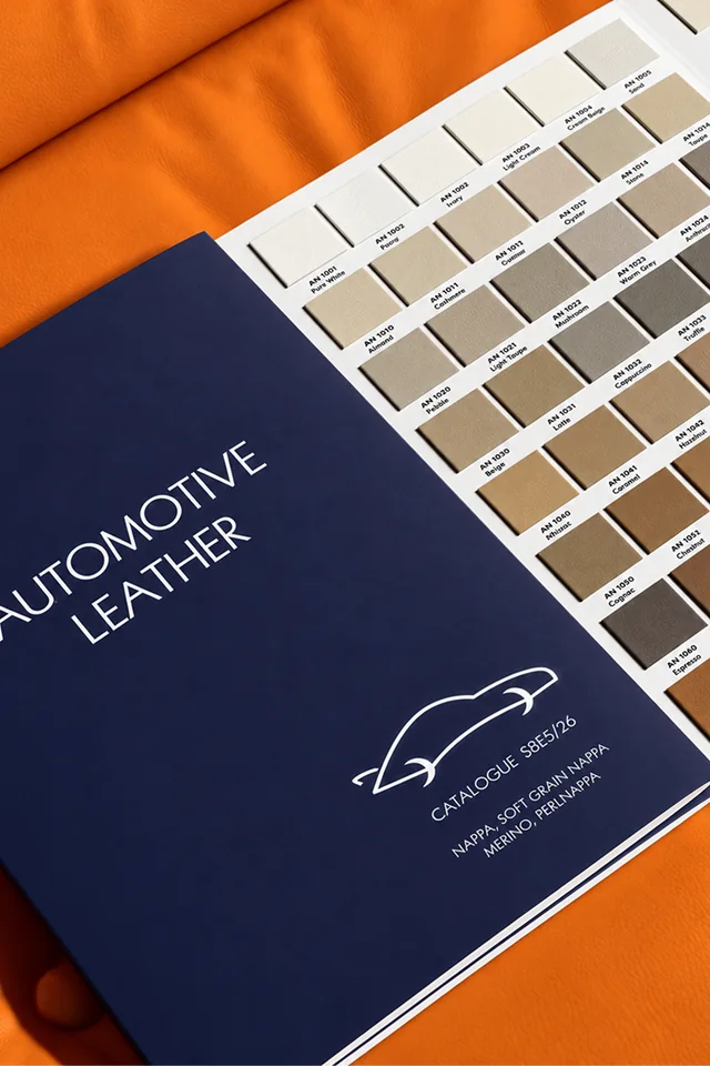 Automotive Leather 2025/2026 colour catalogue — 1