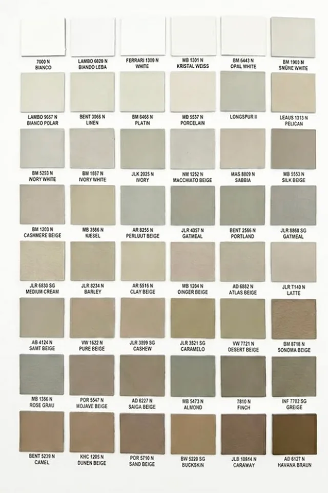 Automotive Leather 2025/2026 colour catalogue — 2