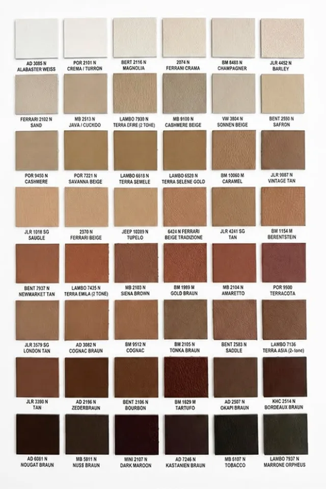 Automotive Leather 2025/2026 colour catalogue — 3