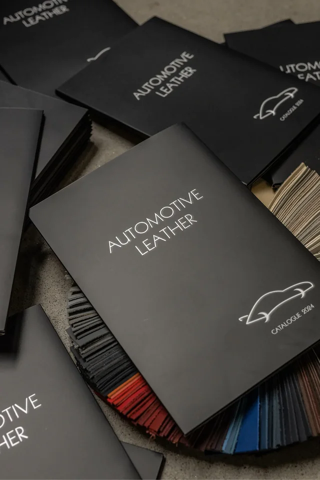 Kravczyk leather catalogues and sample rings
