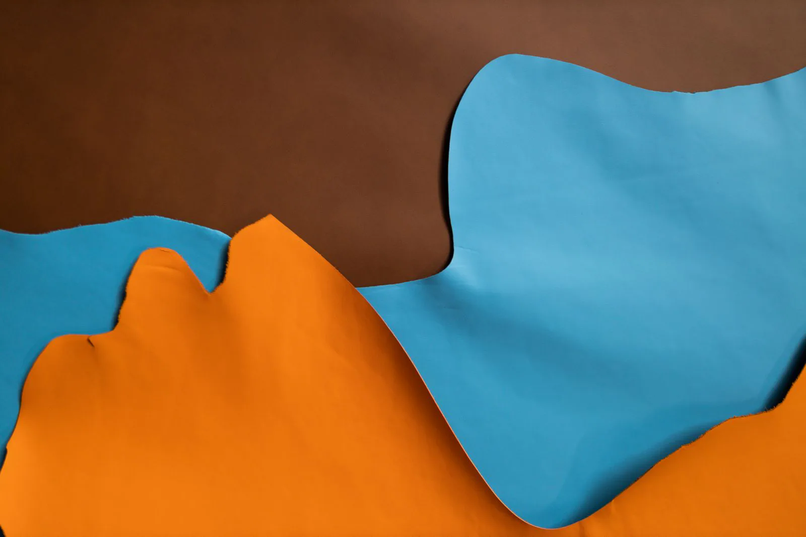 Premium leather in an automotive interior